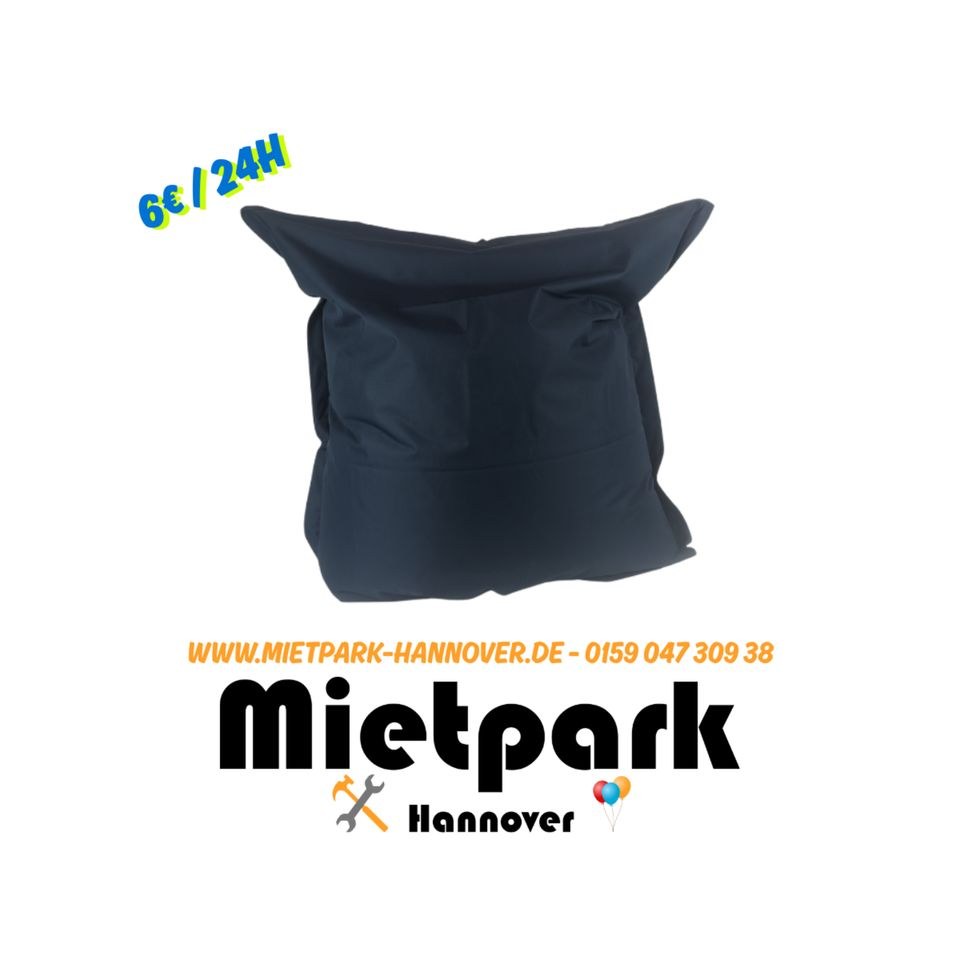 Sitzsack mieten bei Mietpark - Hannover – Sitzplätze für alle
