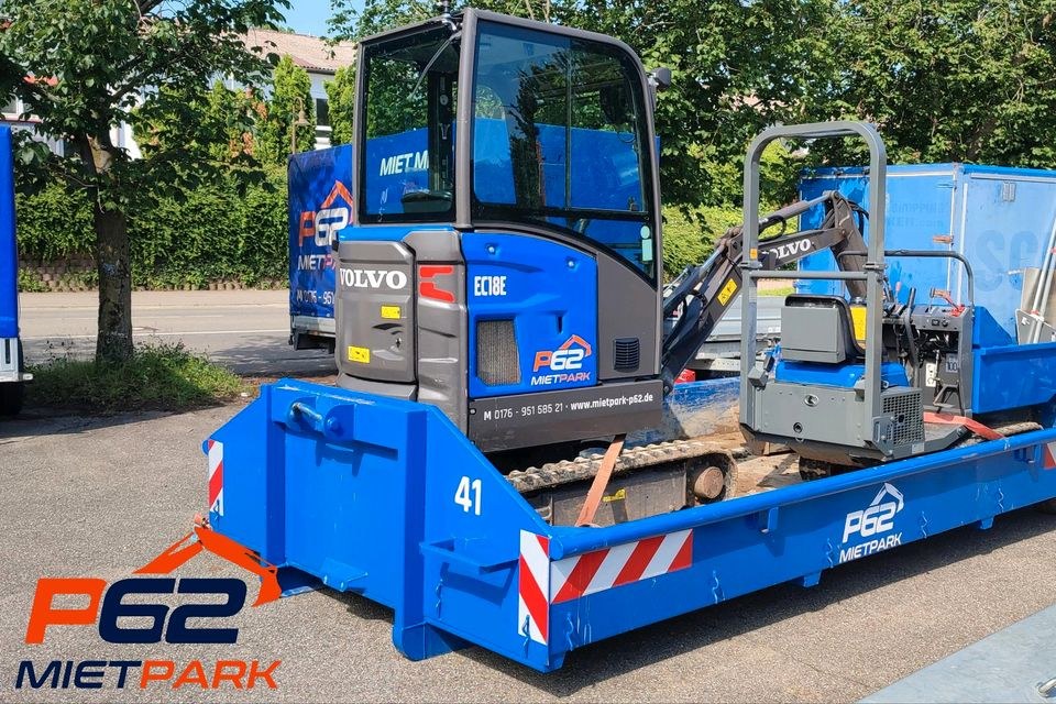 Minibagger Microbagger Bagger Baumaschinen mieten bei Mietpark P62 – 4