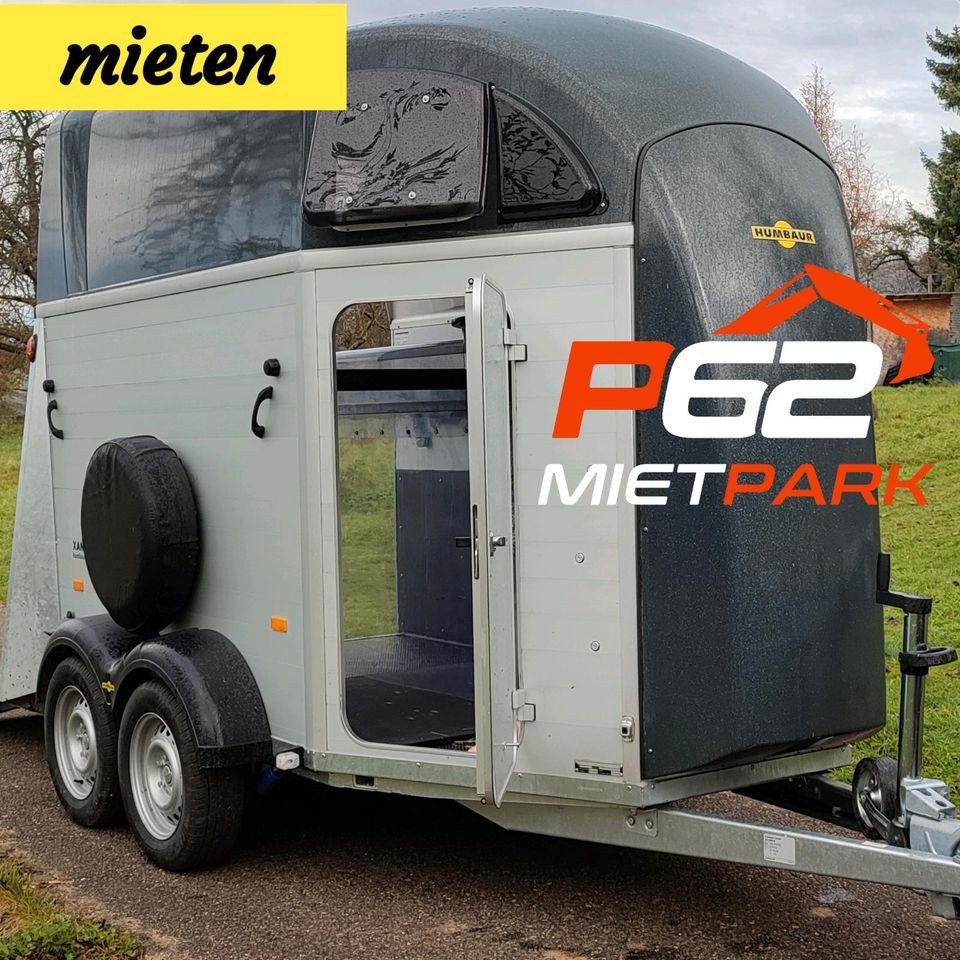 Pferdeanhänger Pferdetransporter mieten bei Mietpark P62