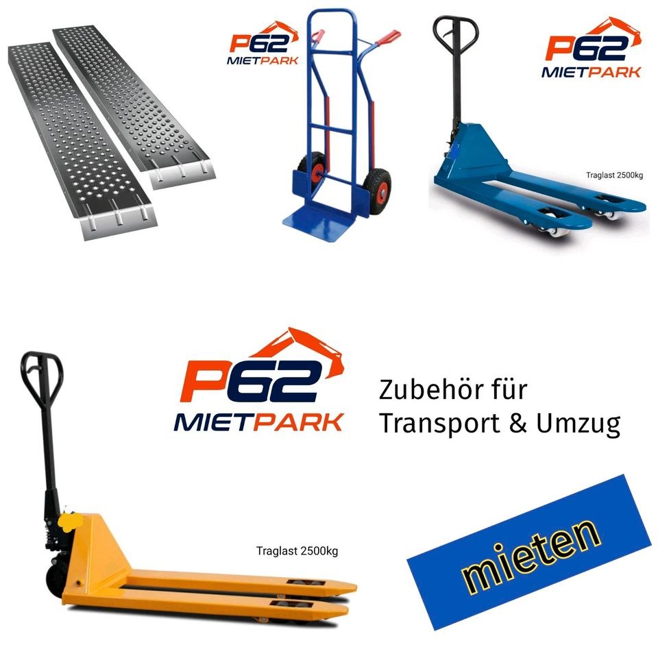 Sackkarre Hubwagen Rampen Umzug Zubehör Karren mieten bei Mietpark P62