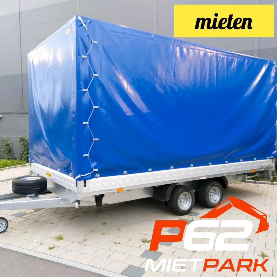 Planenanhänger Groß Umzugsanhänger Anhänger,Plan mieten in Beuren – 2