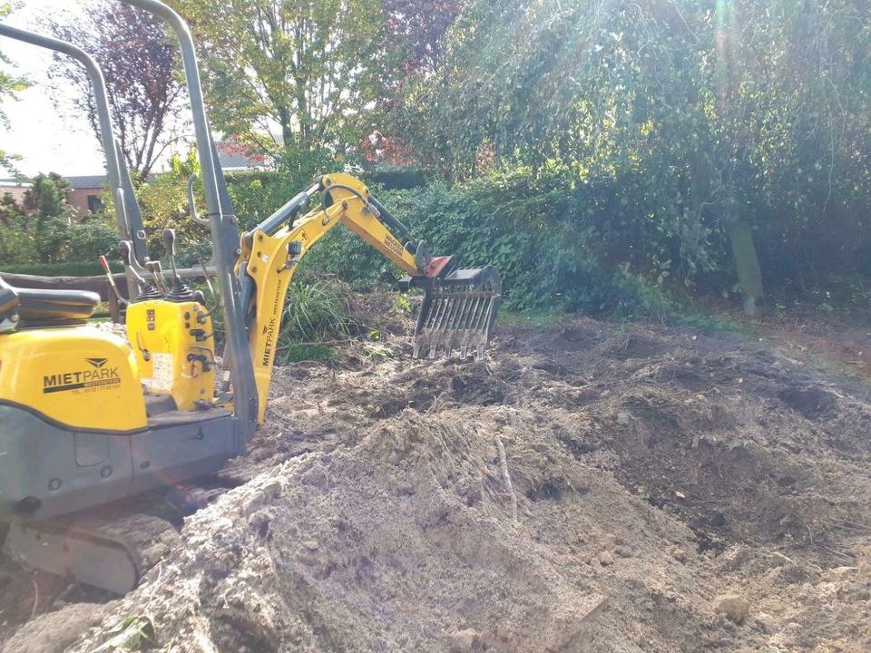 Minibagger Mikrobagger mieten bei Mietpark Westerstede – 2