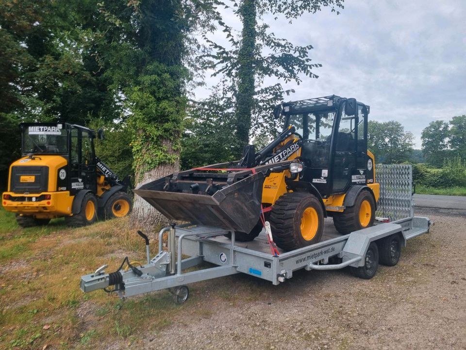 JCB 403 Radlader Hoftrac mieten bei Mietpark Westerstede – 2