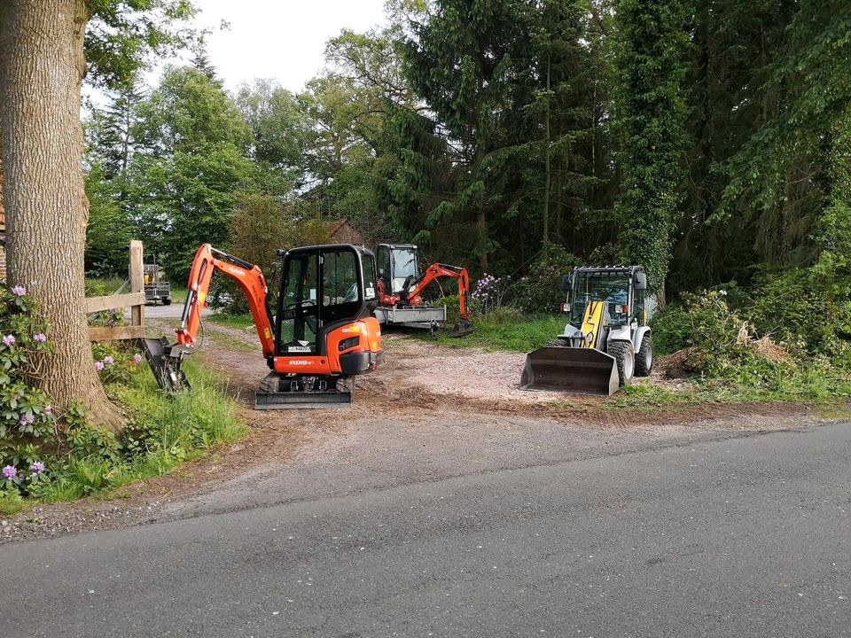 Minibagger Kubota mieten bei Mietpark Westerstede – 4