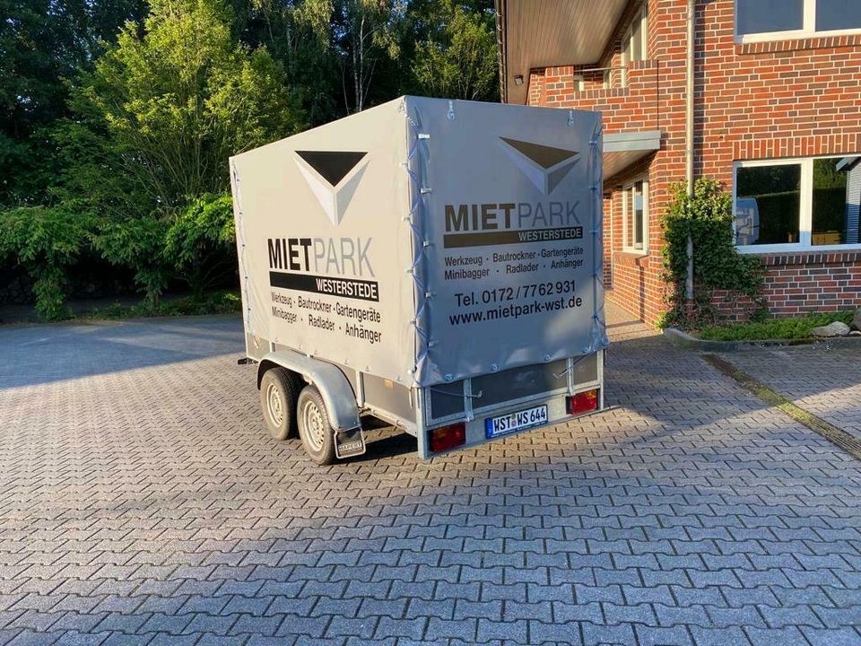 Anhänger Plane mieten in Westerstede – für Umzug, Garten & Transport