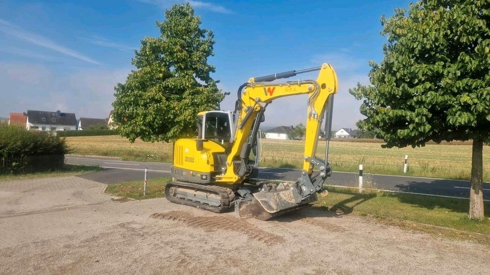 ET 65 6,5 t Bagger Wacker Neuson Kettenbagger mieten in Edermünde