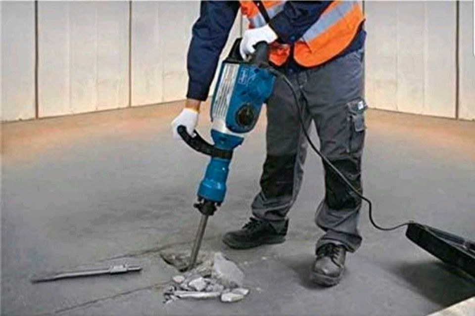Abbruchhammer Stemmhammer 60 Joule Meißel Beton mieten in Edermünde – 2