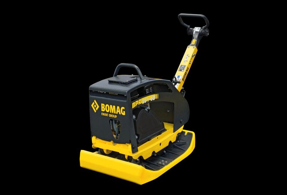 Rüttelplatte Stoneguard Bomag E Start 35 60 D mieten in Edermünde