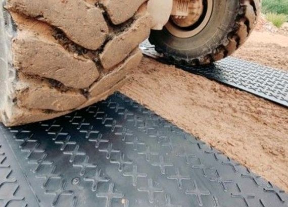 Fahrplatten Bodenschutzplatten Überfahrplatten mieten in Edermünde – 3