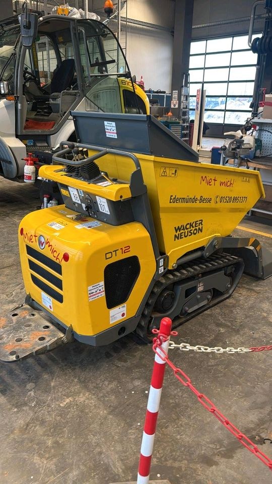 Wacker Neuson Dumper DT12 Kettendumper mieten in Edermünde – 3