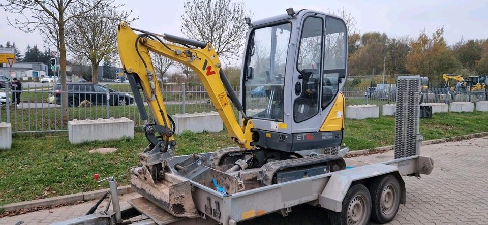Minibagger Bagger 1,6 t Wacker Neuson ET 16 mieten in Edermünde