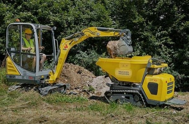 Minibagger Bagger 1,6 t Wacker Neuson ET 16 mieten in Edermünde – 2