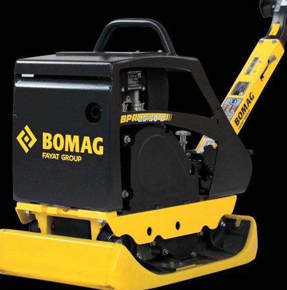 Stoneguard BPR 25 50 D Bomag Rüttelplatte 170Kg mieten in Edermünde
