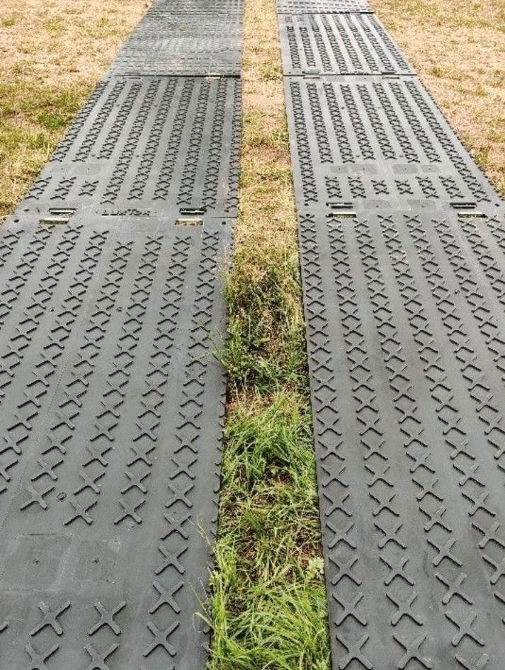 Fahrplatten Bodenschutzplatten Überfahrplatten mieten in Edermünde – 2