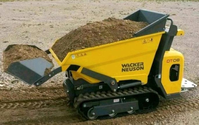 Dumper DT 08 Wacker Neuson Muldenkipper mieten in Edermünde