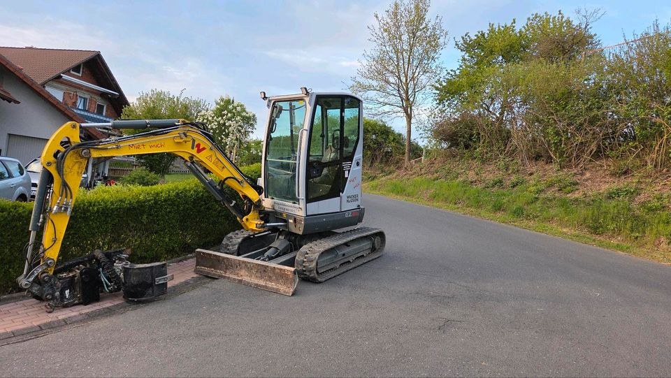 Minibagger Bagger 3 t Wacker Neuson Kettenbagger mieten in Edermünde – 4