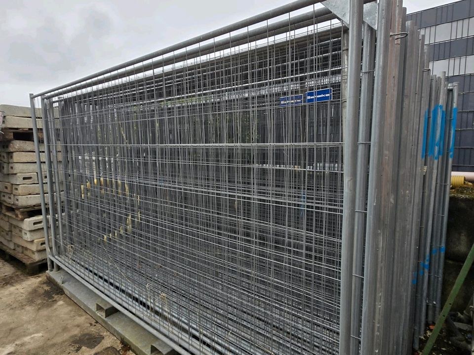 Bauzaun Mobilzaun Absperrgitter mieten bei Mietpark Edermünde Besse