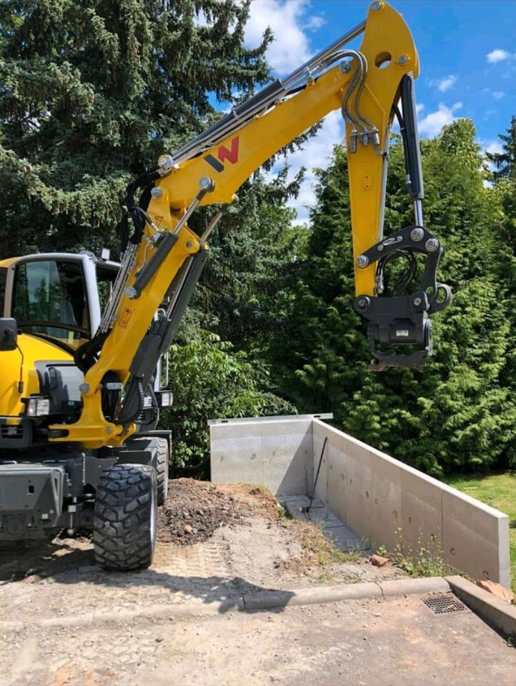 Mobilbagger Wacker Neuson EW 65 mieten bei Mietpark Edermünde Besse – 2