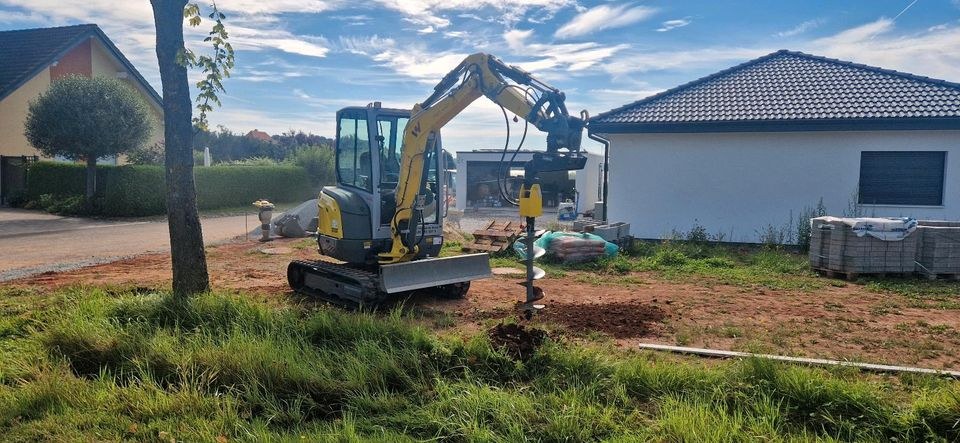 Minibagger Bagger Wacker Neuson 2,6 t EZ 26 2 mieten in Edermünde – 2