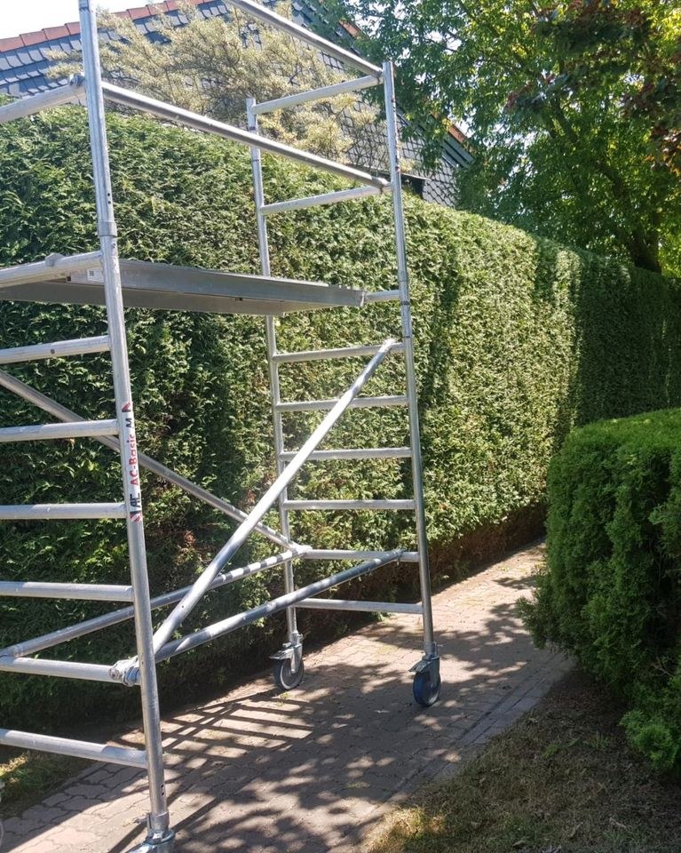 Rollgerüst Alugerüst Gerüst Rollen 10,3 AH mieten in Edermünde – 3