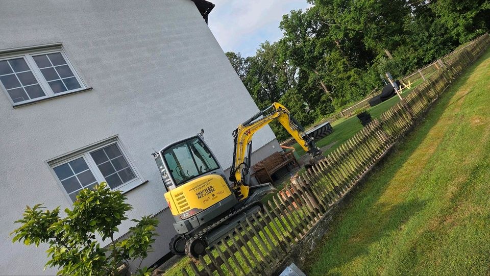 Minibagger Bagger 3 t Wacker Neuson Kettenbagger mieten in Edermünde – 3