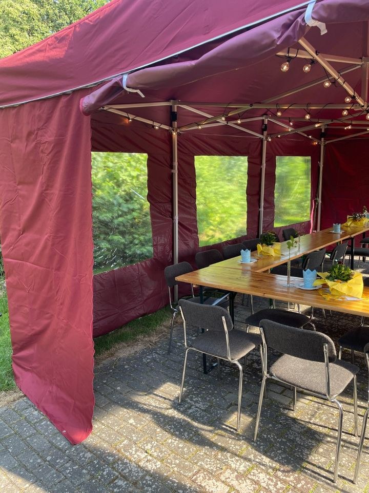 Pavillon,Faltpavillon Zelt Festzelt Partyzelt m mieten in Dabel – 3