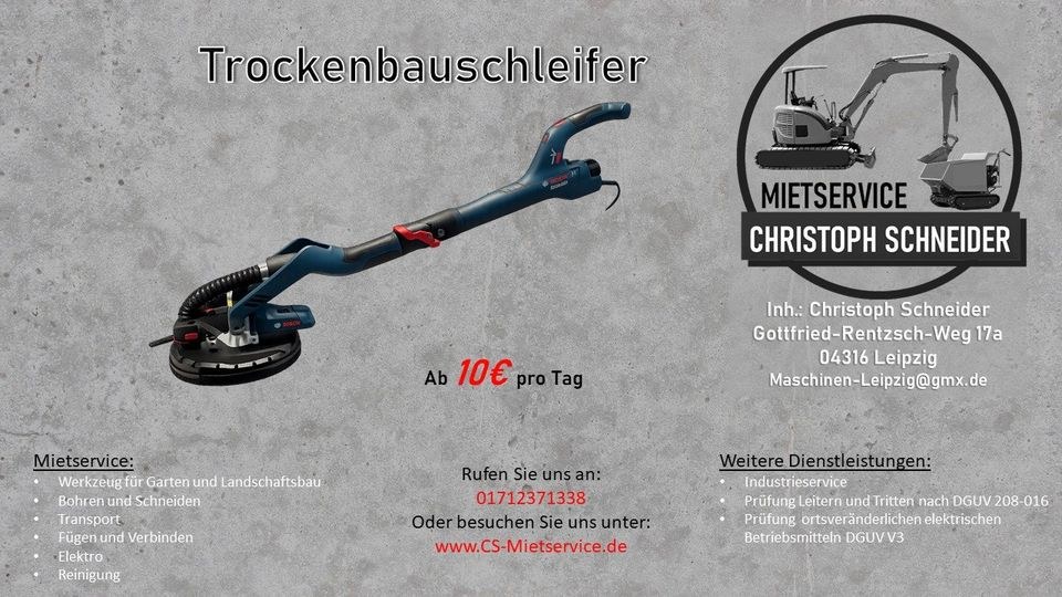 Bosch GTB 18V 45 Trockenbauschrauber Magazin mieten in Mölkau – 2