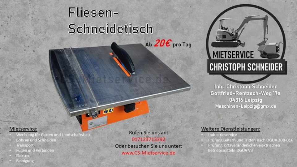 Laminatschneider Fliesenschneider mieten in Mölkau – 4