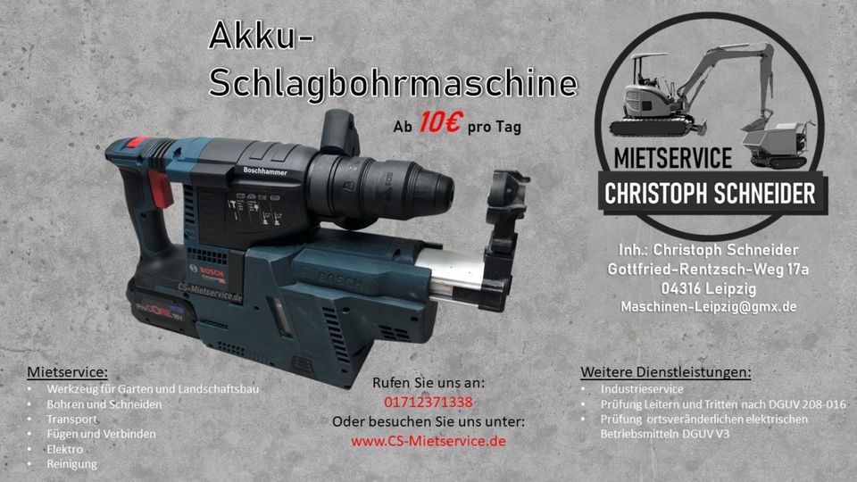 Schlagbohrmaschine Akku mieten in Mölkau – für Abbruch & Durchbruch – 3