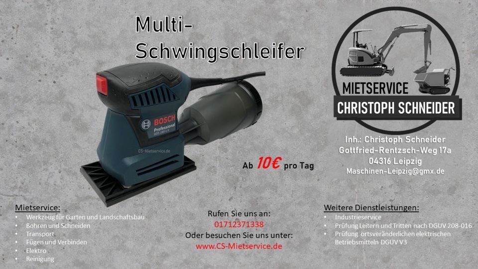 Schwing Multischleifer Exzenterschleifer mieten in Mölkau – 4