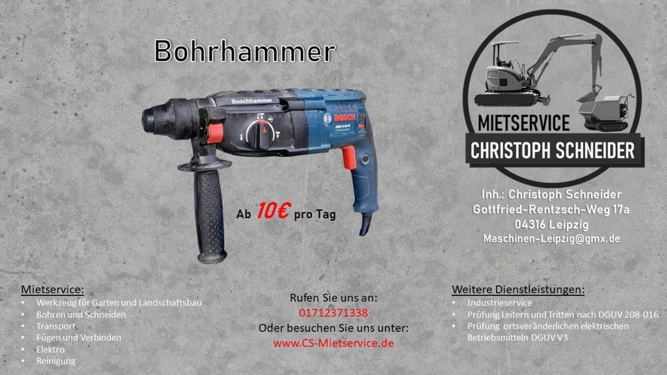 Stemmhammer Abbruchhammer 2 8 50J mieten in Mölkau – 4