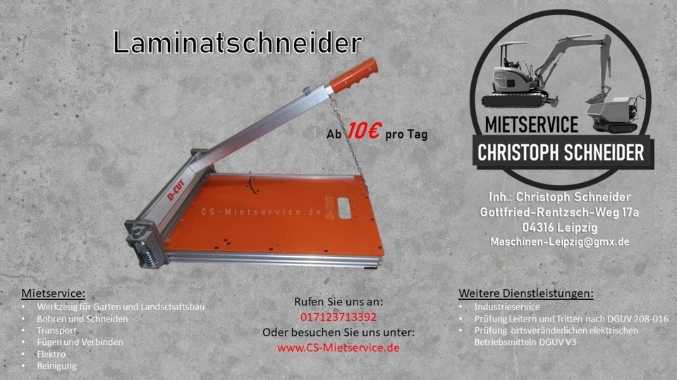 Laminatschneider Fliesenschneider mieten in Mölkau – 2