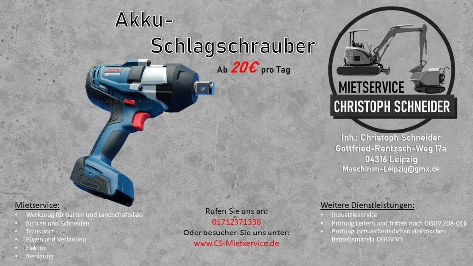 Schlagschrauber Akkuschlagschrauber 200 800 mieten in Mölkau – 4