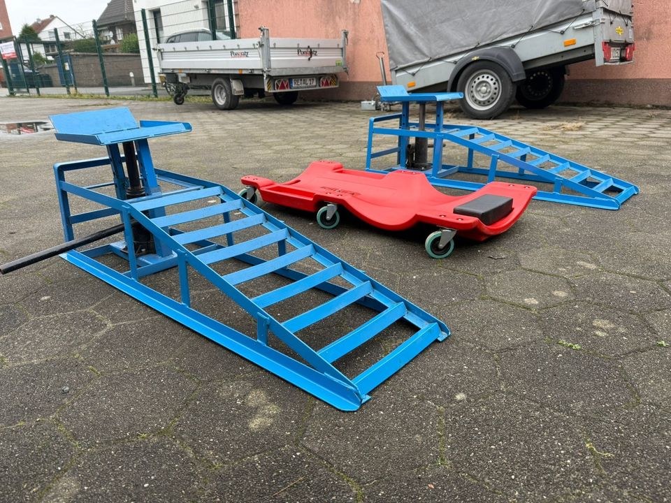 Auffahrrampen Set mieten bei Mietservice-Lange – für die Baustelle – 2