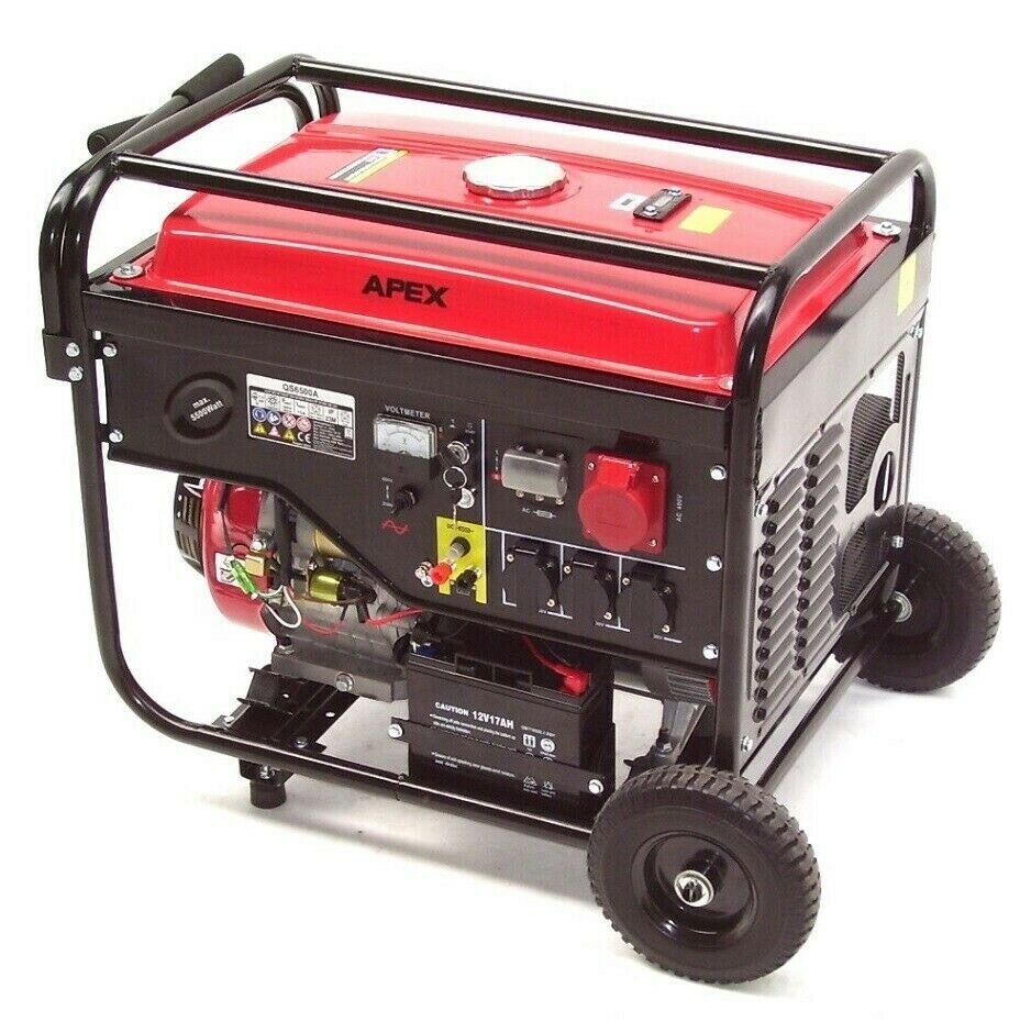 Stromerzeuger Generator 5,5kw mieten bei Mietservice-Lange