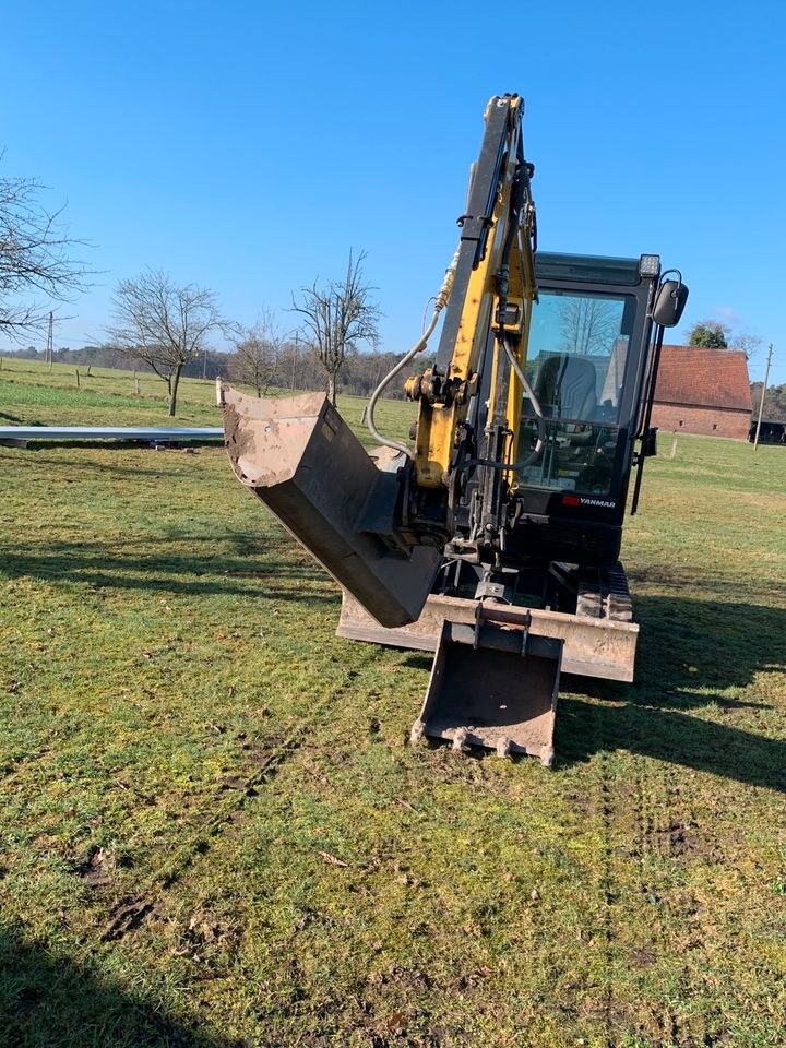 Yanmar Sv26 2,7t Bagger mieten bei Garten und Landschaftsbau Wengel – 2