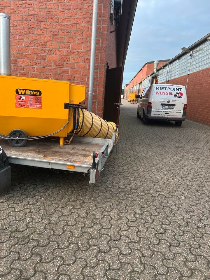 Zeltheizung Bauheizung Heizgerät Bautrocknung mieten in Schermbeck