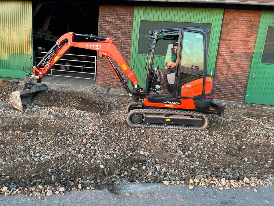 Minibagger Kx27 4 Kubota ,Bagger mieten in Schermbeck