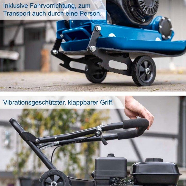 Rüttelplatte Vibrationsplatte Verdichter mieten in Löningen – 4