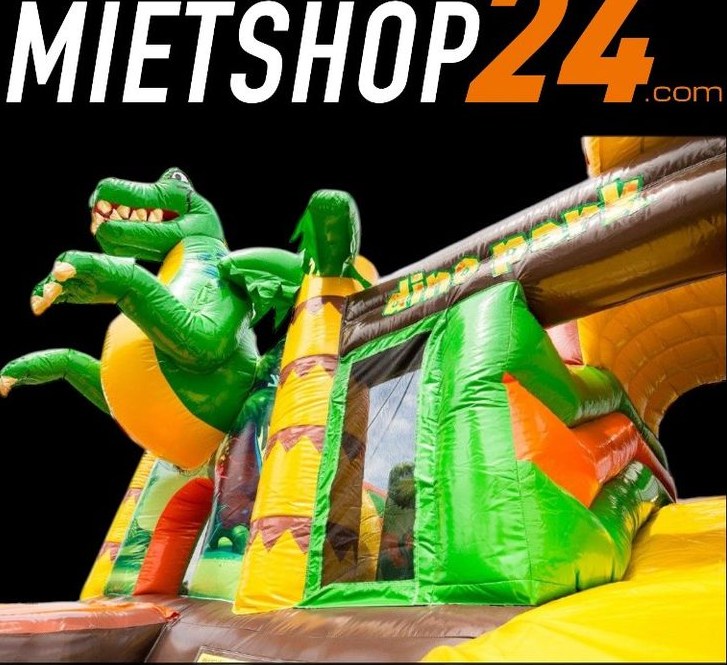 5,5mx5m Dino Hüpfburg Kinder mieten bei Mietshop24 – 3