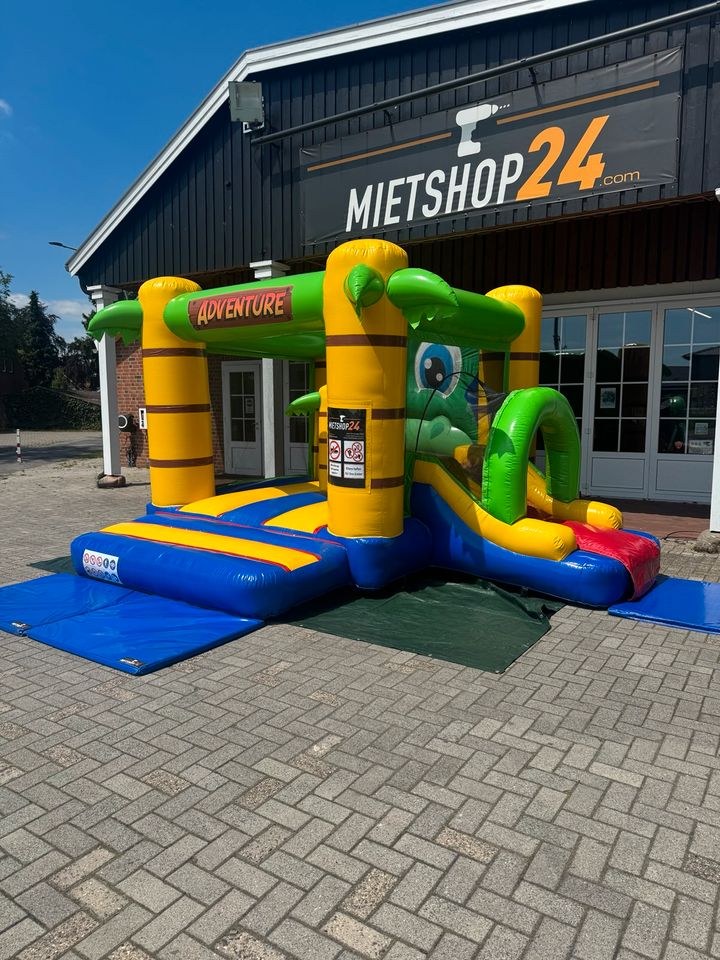 4,3mx4,0m Hüpfburg Krokodil mieten bei Mietshop24