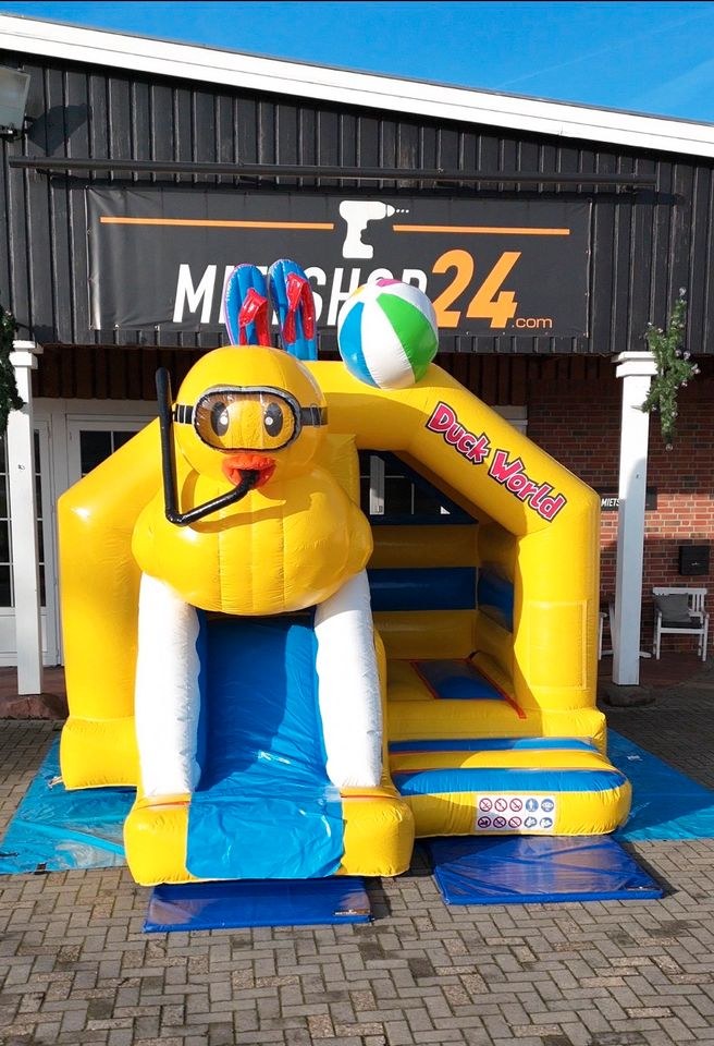 Hüpfburg Quietsche Ente mieten in Beesten – für Hochzeit & Ausfahrt – 2