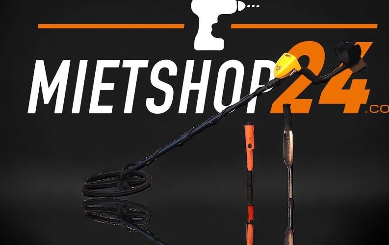 Mietshop24 Metalldetektor Sondeln Sondelgerät mieten bei Mietshop24