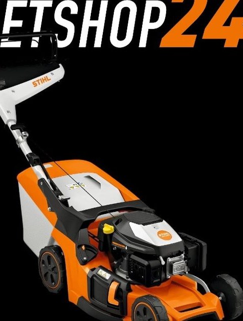 Benzin Rasenmäher Stihl Antrieb Mulcher mieten bei Mietshop24
