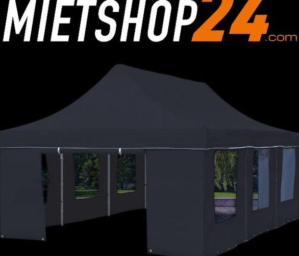 Mietshop24 6x4m Faltpavillon Zelt Partyzelt mieten bei Mietshop24
