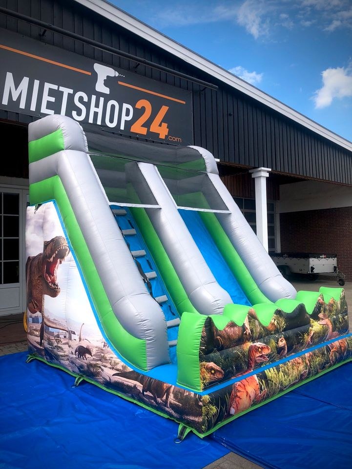 Hüpfburg Dino Rutsche Kinder mieten bei Mietshop24 – 2