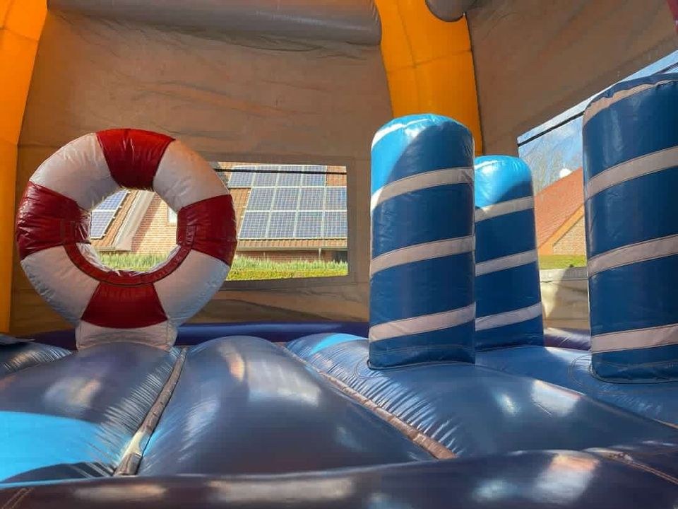 XXL Hai Hüpfburg 9,5mx5m Rutsche Multiplay mieten bei Mietshop24 – 4
