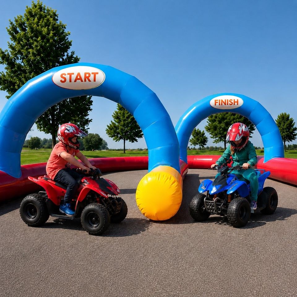 Rennstrecke Quad Hüpfburg mieten in Beesten – Hüpfspaß für jede Feier