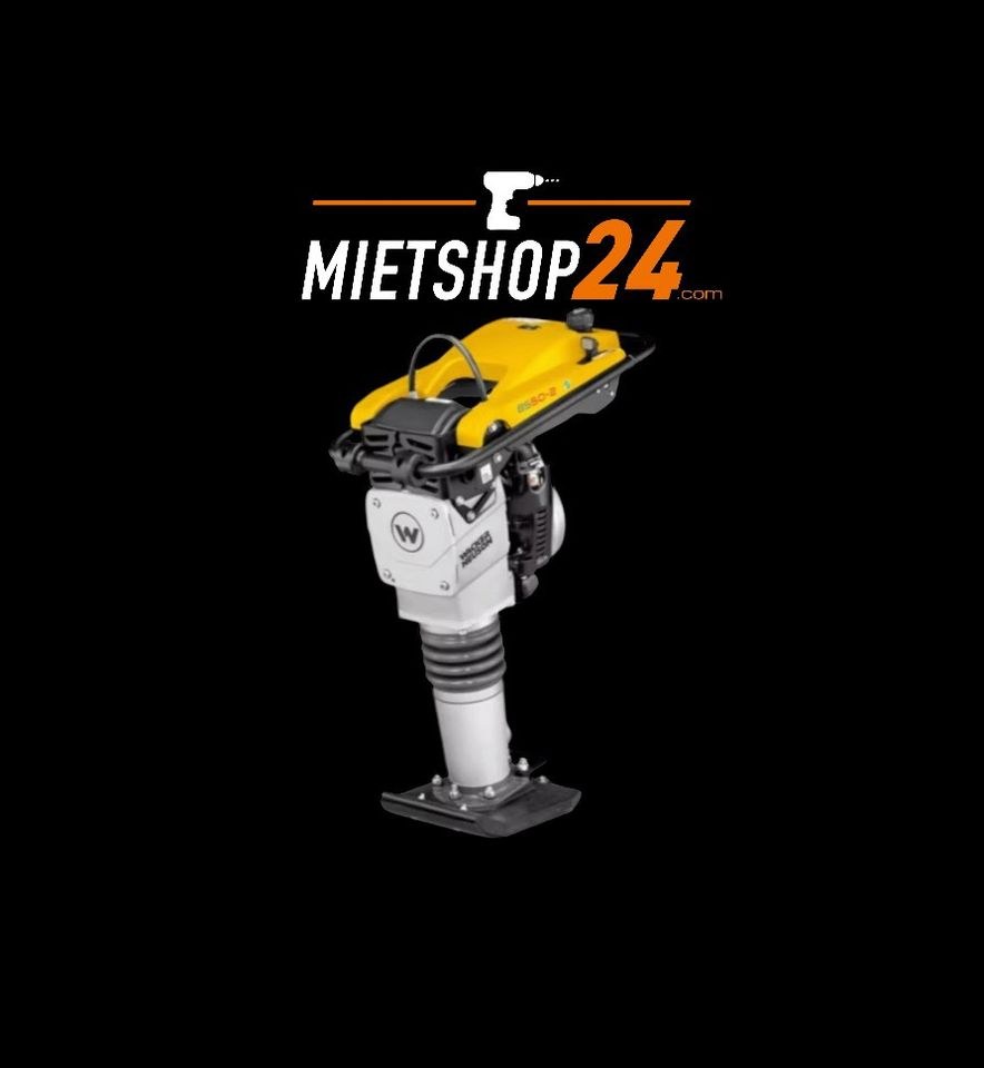 Grabenstampfer Verdichter Wacker Frosch mieten bei Mietshop24