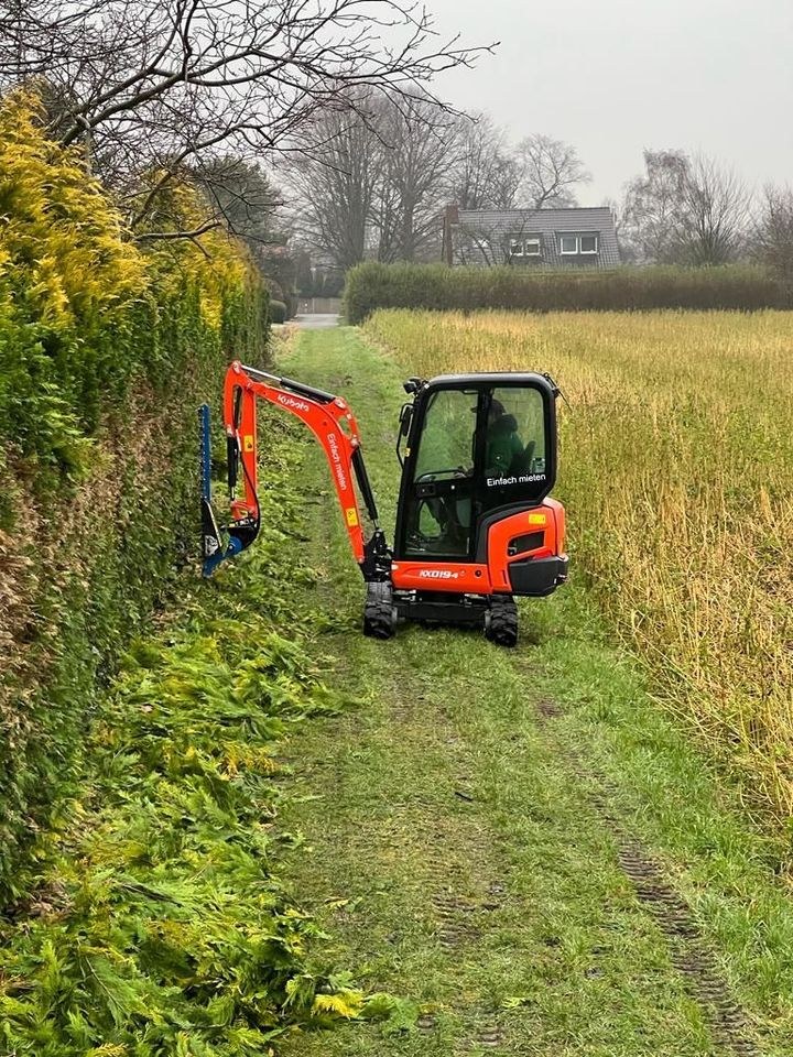 Kubota KX19 Bagger mieten bei Minibagger Vermietung Nagel – 3